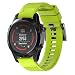Produktbild Igemy Wiedereinbau Silicagel weicher Band-Bügel für Garmin Fenix 5 GPS-Uhr (Grün)