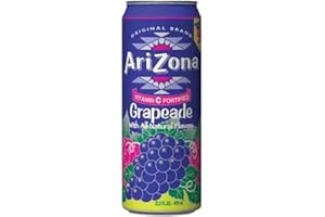 AriZona Grapeade Boisson Raisin - Canette de 680 mL (1)