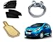 Auto Pearl Premium Quality Car Accessories Combo of Premium Quality Zipper Magnetic Sun Shades Car Curtain. & Car Wooden Bead Seat Cover 1 pcs. & Full Steel Towing Tow Cable 2000kgs 6mm Heavy Duty 4Mtr. RS.1866.00