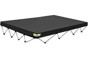 KIVRIMLARV Telo per cassone per camion, Copertura per cassone corto, Telo per cassone pick-up, Telo in tessuto Oxford, Oxford resistente, Cassone per camion impermeabile, Copertura per letti auto in tessuto Oxfo