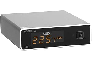 TOTAUDIO Topping E30 II Lite DAC avec puce AK4493S, USB XMOS XU208, USB-B
