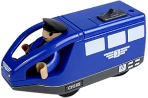 LICHENGTAI Trenino Elettrico Per Bambini, ,Treno-Merci Con Collegamento Magnetico Locomotiva, Trenino Elettrico Set di Giocattoli Trenino per Bambini Set di Giocattoli Regalo Giocattolo Del Treno Regalo Bambini