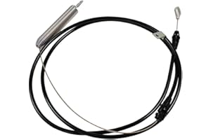 Stens Câble d'embrayage 290-600, remplace John Deere GY21106, noir