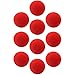 Produktbild com-four® 10er Set rote Clownnase aus Schaumstoff, ca. 5cm
