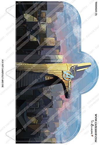 Cakeshop VORGESCHNITTENE UND ESSBARE Avengers Szene Kuchen topper (Tortenaufleger) - 4