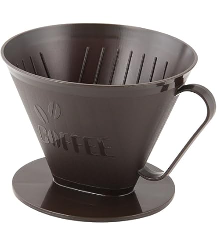 Versare sopra il filtro del gocciolatore per caffè a maglia Fine doppio
