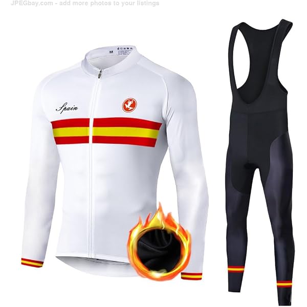 Tuta Da Ciclismo Invernale Uomo UGLY FROG - Manica Lunga Termica Con Pantaloni Bib