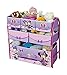 Disney Minnie Mouse Metal Frame Multi Bin Toy Organiser