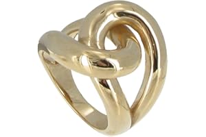 LES POULETTES BIJOUX - Bague Plaqué Or Entrelacée