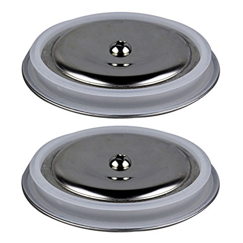 2X Waschbeckenstöpsel, Edelstahl, Badewannenstöpsel und Ablaufstöpsel für Küche und Bad (Durchmesser: 79.7mm±1mm) - 6