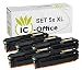 Produktbild IC-Office 5X XL Toner Set Multipack kompatibel für Samsung CLT-504S-ELS CLT-504S CLT-504 CLT-P504C CLP415 Drucker CLP-415 CLP-415N CLP-415NW CLX-4195 CLX-4195FN CLX-4195FW CLX-4195N Xpress C1860FW