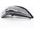 TAKPART Right Driver Side Wing Mirror Indicator Light Turn Signal Blinker Repeater Indicator Lamp Light Compatible for Yaris 2010-2019