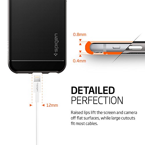 iPhone 6S Case, SpigenÂ® [Neo Hybrid] iPhone 6 Case with Flexible Inner Protection and Reinforced Hard Bumper Frame for iPhone 6S / iPhone 6 - Gunmetal