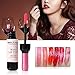 ROPALIA 6 Colors Wine Bottle Liquid LipStick Long Lasting Lip Gloss Lip Pen Cosmetic