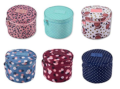 Cdet Lagerung Paket Blumen Tragbar Runden BH Unterwäsche Aufbewahrungskiste Unterwäsche Tasche Wäschesack Einbezogen Kosmetiktasche Schulter Taschen Beutel - 7