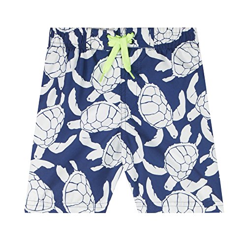 Bluezoo Kids Boy's Navy Turtle Shorts Age 5-6