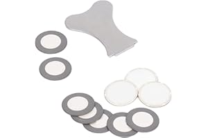 LIEBEWH 10Pcs Ultrasonic Mist Maker Dischi Ceramici 20mm Mist Maker Dischi Ceramici Sostituzione Atomizzatore Set di Accessori Kit per Umidificatore