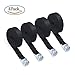 Produktbild Diealles 4PCS Spanngurte Zurrgurte Befestigungsriemen-Set mit Klemmschloss Schnellspannung, Ideal für Befestigung am Fahrradträger , Klemschloss Gurte, 2.5 cm x 5 m