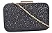 Kleio Fancy Bling Party Box Clutch (Black) RS.1599.00
