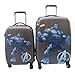 Texas USA set of 2 bags 18 inches and 22 inches HULK Printed Polycarbonate 4 wheel Kids Trolley Bag RS.8888.00