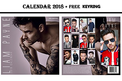 LIAM PAYNE SQUARE WALL CALENDAR 2018 + LIAM PAYNE KEYRING
