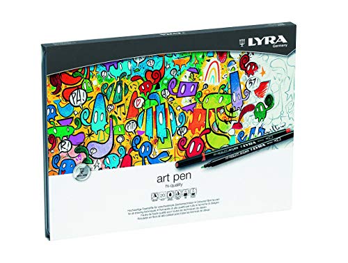 Lyra 6751200 - Rotuladores, 20 unidades Hi-Quality Art Pen