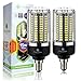 Produktbild GreenSun LED Lighting 2er E14 15W ersetzt 100W Glühbirne Glühlampe 125x 5736SMD LED lampe Leuchtmittel Birne Mais Licht AC 85-260V Kaltweiß 360 Grad Abstrahlwinkel 1280LM High power Strahler Energiesparlampe