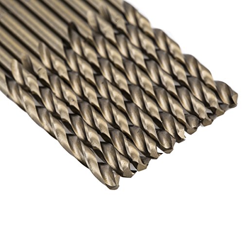 DIYI HSS Kobalt-Metallbohrerset Spiralbohrer 1mm 1.5mm 2mm 2.5mm 3mm 50 Stk. Bohrer Set - 4