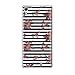 Produktbild Zanasta Designs Schutzhülle Sony Xperia Z3 Hülle Case Slim Cover mit Motiv Rosen Streifen