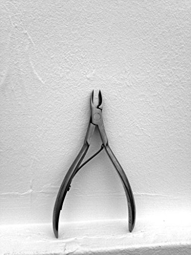 Viba Professional Surgical-Grade Stainless Steel Cuticle Nippers, Turkey Handle Solingen, Gloss Finish, Single Spring (5mm Jaw)