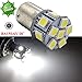 Price comparison product image 2pcs 1156 5050 LED Bulb 5050 12SMD Chipsets White Car Lamp Automotive Bulb 6V Replacement Bulb for Reverse light, Turn signal light, Tail light