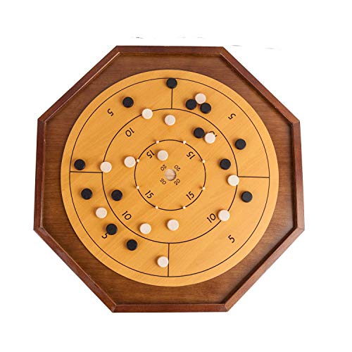 Preisvergleich Produktbild GAMELAND Klassische Spiele Crokinole (Small Size)