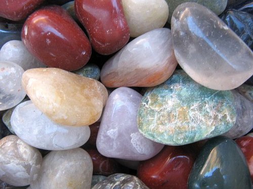 Trommelsteine,Heilsteine,Dekosteine,Steine,Mix,medium 1kg - 2