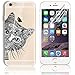 Produktbild iPhone 6S Silikon Hülle,iPhone 6 Hülle,Sunroyal TPU Case Schutzhülle Silikon Crystal Kirstall Clear Case Durchsichtig,Cute Grau Katze Malerei Muster Transparent Weichem Silikon Schutzhülle Handy Gürtel Tasche Schutzhülle Hülle Case Cover Fall-Abdeckung Etui TPU Bumper Kratzfeste Scratch-Resistant Schale für iPhone 6S/6 (4.7 Zoll) + 1 x Frei Displayschutzfolie