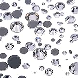Uso de puntas: son piedras calientes de fijación caliente de cristal, el pegamento de fijación caliente ya está en piedras, puede usar un aplicador de fijación caliente para fijarlas (el aplicador de fijación caliente no está incluido)