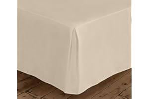 AE Linen® Super King Size Valance Sheets For Base | Fitted Bed Base Valance Sheet Double with 26 cm Deep Pocket | Soft & Comfortable | Fade & Shrink Resistant