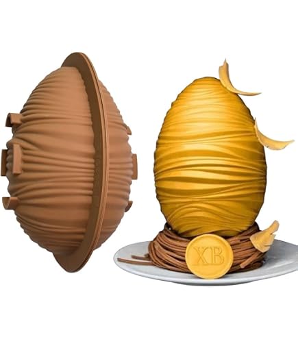 Moule à œufs Chocolat Decora Polycarbonate - 1 Cavité Professionnelle - Pour Chocolats Brillants - Fabriqué En Italie