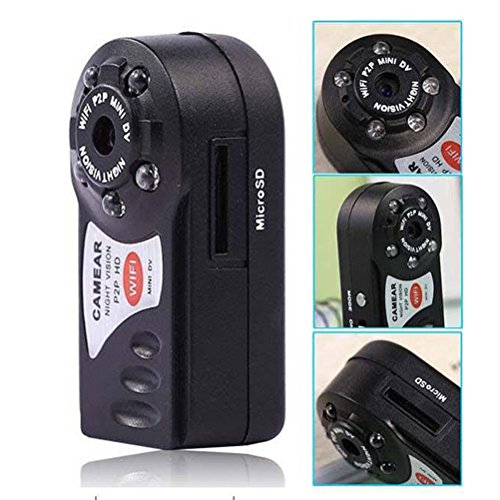 Preisvergleich Produktbild Mini Kamera Mini Kabellos Tragbare Überwachungskamera HD Tragbare Kamera IP Überwachungskamera Sicherheit Kamera P2P Kleine mit Bewegungsmelder / IR Nachtsicht für IOS Andriod iPhone