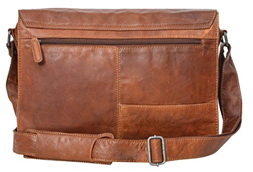 Gusti Leder studio  Pharell  Laptoptasche MacBook 13  Arbeitstasche Lehrertasche Aktentasche Businesstasche wasserfester Innenstoff 13 Zoll B  rotasch