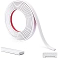 16.4 Ft Peel and Stick Trim,Flexible Peel and Stick Trim Molding,Molding Trim for Wall Tile Edges,Kitchen,Ceilings,Backsplash and Mirrior Frame Decor(White)