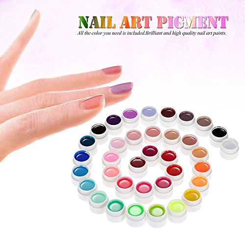 Anself 36 Farbe Nagellack Nail Polish für Nagel-Design - 3