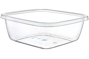 HOBBY LIFE Maya Professional Tools 031103 Barreño Cuadrado, 14 litros, Transparente