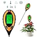 Produktbild Bodentester 4-in-1 Boden Feuchtigkeit Meter PH Wert Messgerät Lichtstärke Meter Thermometer Für Gartenbau, Pflanzen Wachstum, Rasen, Indoor & Outdoor Nutzbar