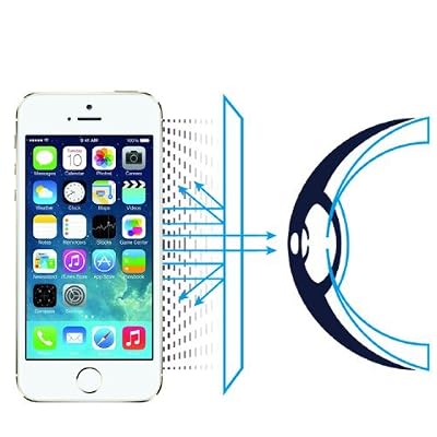 NOV@GO® iPhone 5/5S/SE/5C - Film protection écran en verre trempé avec le Filtre Lumière Bleue NOV@GO®