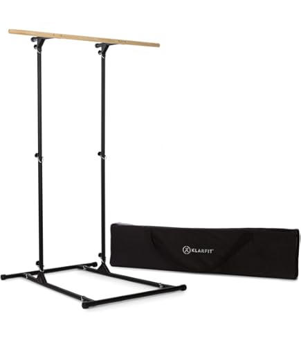 Qiebenax Klimmzugstation 180 Kg - 11 Höhen Verstellbar Für Home Gym