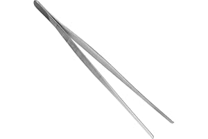 NAZUSA Cocktail Pinzette in acciaio inox, 300 mm x 15 mm, versione professionale