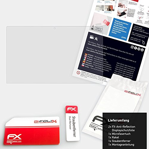 Lenovo Yoga 2 Pro (13.3 inch) Displayschutzfolie – 2 x atFoliX FX-Antireflex blendfreie Schutzfolie - 2