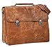 Produktbild Gusti Leder studio "Philipp" große elegante Businesstasche Laptoptasche 15,6" Bürotasche Wasserfestes Innenfutter Dokumententasche Laptoptasche Damentasche Notebooktasche Braun 2B15-20-1wp