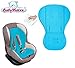 Produktbild BabyMatex AERO LINE ** Thermoaktive MEMORY FOAM Sitzauflage / Sitzeinlage RENIS ** Universal für Babyschale, Autokindersitz, z.B. für Maxi-Cosi, Römer, für Kinderwagen o. Buggy etc. ** TÜRKIS **