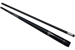 Baoblaze Queue de Billard en Fibre de Carbone pour Adultes, Cadeau d'anniversaire, Noir